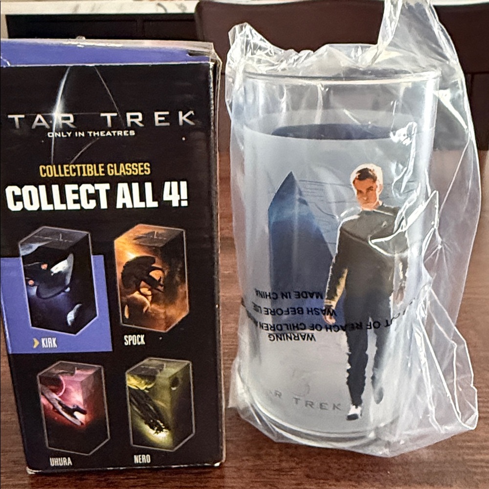 Star Trek Captain Kirk collectible cup